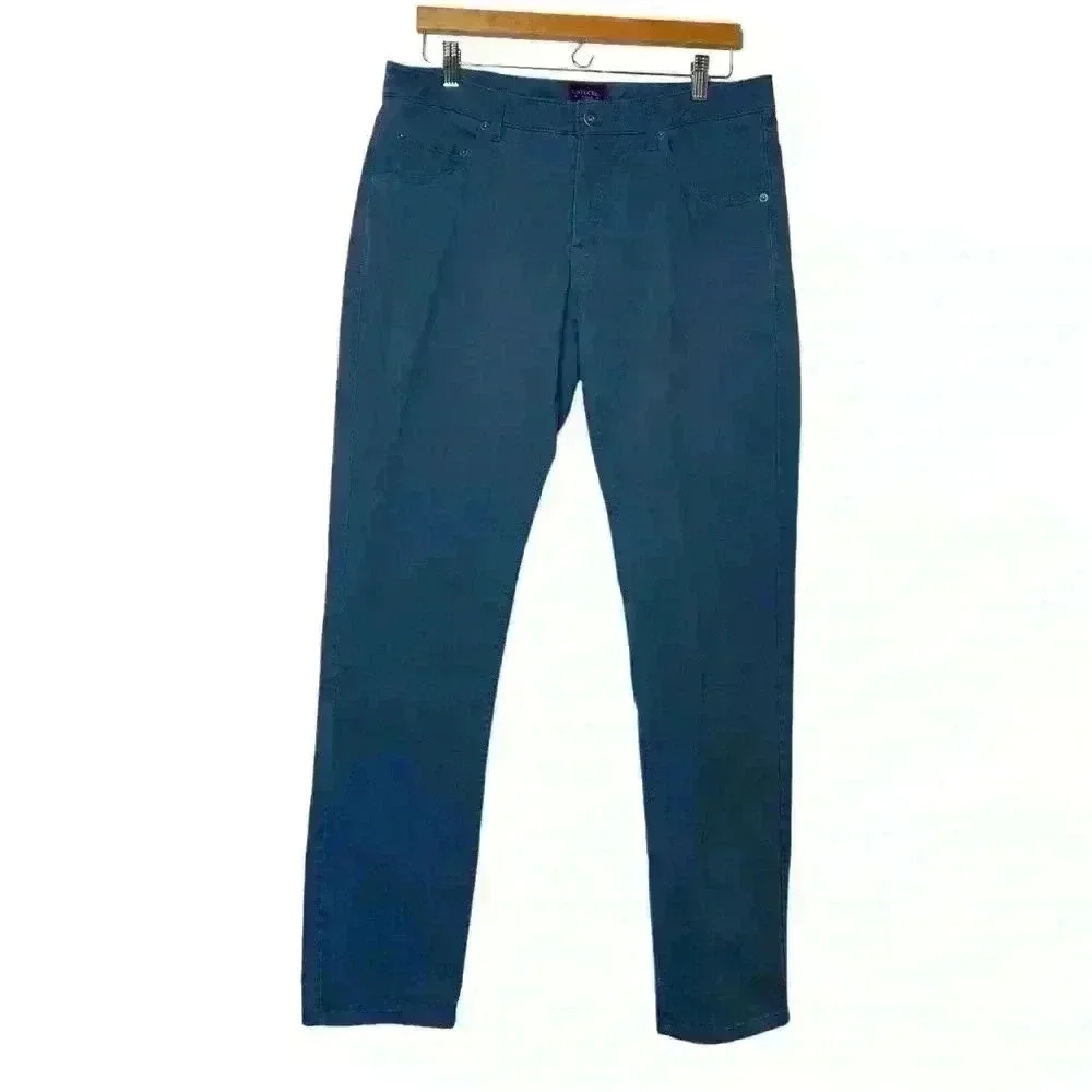 Men’s Untuck it blue 5-Pocket Straight fit Chino cotton stretch Pants size 33/32